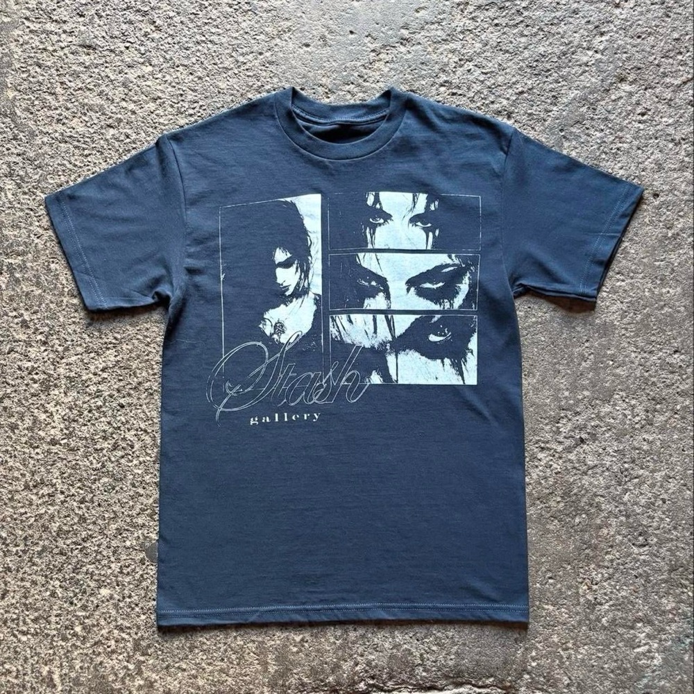 STASH Gallery Navy Graphic Men's Tee
